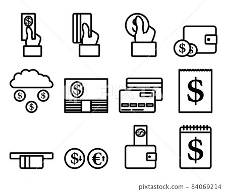 Money Icon Set 84069214