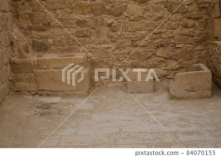 ruins of an ancient Nabatean city in the northern Negev ruins of an ancient Nabatean city in the northern Negev 84070155