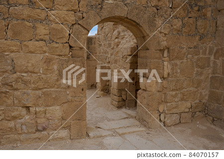 ruins of an ancient Nabatean city in the northern Negev ruins of an ancient Nabatean city in the northern Negev 84070157