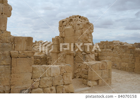ruins of an ancient Nabatean city in the northern Negev ruins of an ancient Nabatean city in the northern Negev 84070158