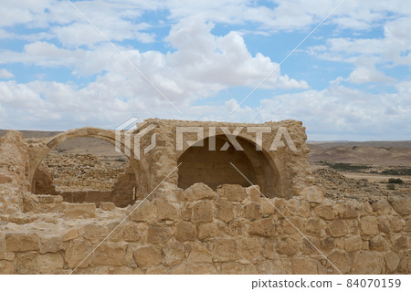 ruins of an ancient Nabatean city in the northern Negev ruins of an ancient Nabatean city in the northern Negev 84070159