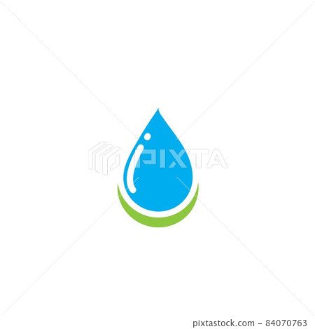 water drop icon  vector illustration design 84070763