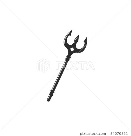 Trident vector icon illustration design template Trident vector icon illustration design template 84070831