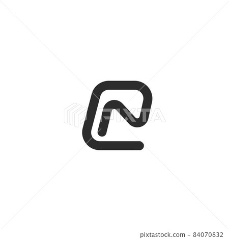 black n Letter or ln letter Template Vector Illustration concept design black n Letter or ln letter Template Vector Illustration concept design 84070832