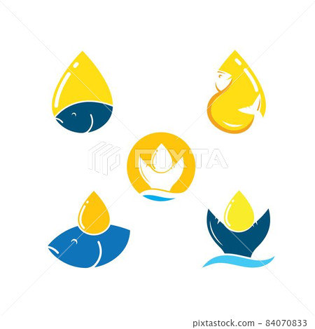 fish oil icon vector concept design - Stock Illustration [84070833] - PIXTA