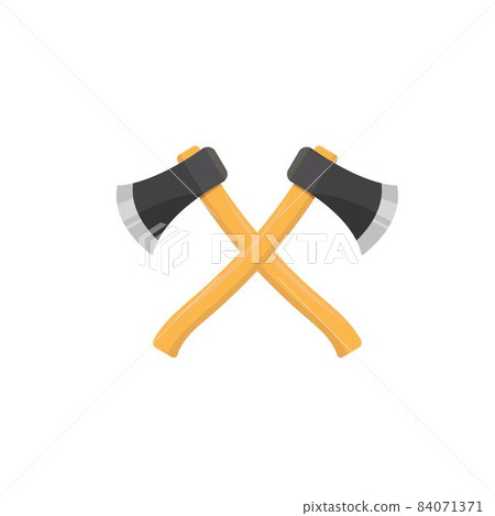 crossed axe icon vector illustration design template crossed axe icon vector illustration design template 84071371