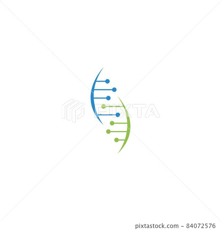 DNA illustration vector DNA illustration vector 84072576