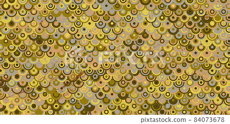 Japanese pattern with circle overlapping retro style 84073678