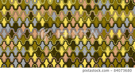 Geometric pattern with wave curve lines retro style Geometric pattern with wave curve lines retro style 84073680