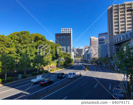 東京元赤坂附近的青山大道 / 赤坂御所 東京元赤坂附近的青山大道 / 赤坂御所 84074171