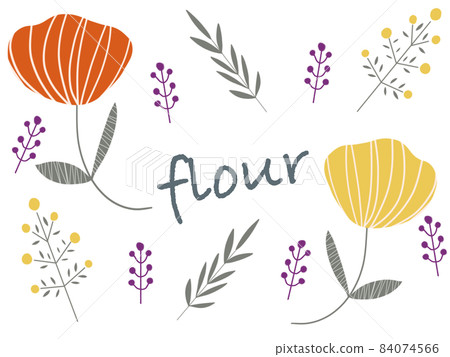 Flower design illustration Flower design illustration 84074566