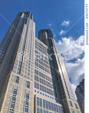 東京都新宿區的東京都廳1號樓 東京都新宿區的東京都廳1號樓 84074757