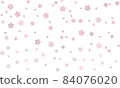 Background of falling cherry blossoms 84076020