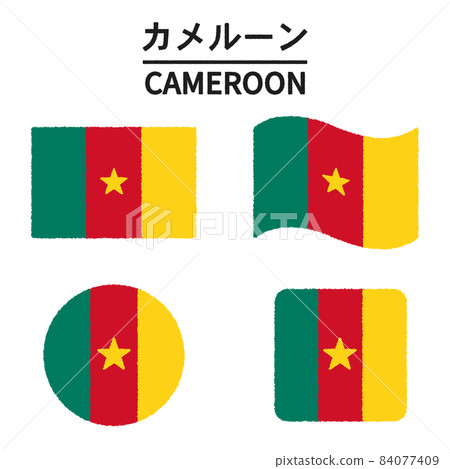 Cameroon flag illustration 84077409