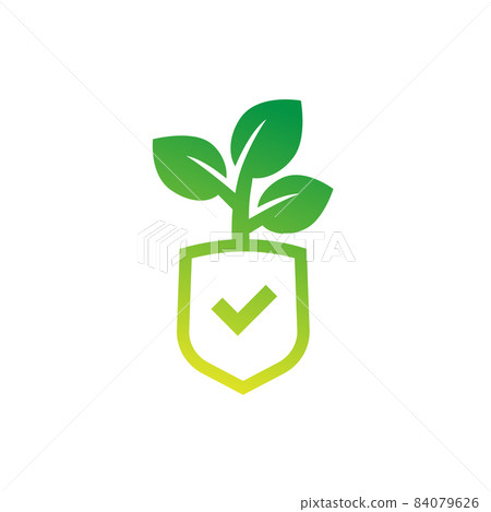 crop protection, agricultural insurance icon 84079626