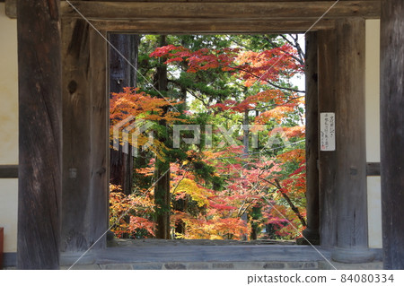 江東三山（天台宗）西明寺/重要文化遺產二天門[滋賀縣高良町] 84080334