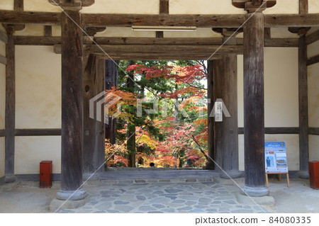 江東三山（天台宗）西明寺/重要文化遺產二天門[滋賀縣高良町] 84080335