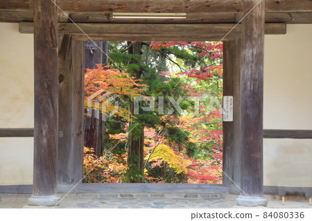 江東三山（天台宗）西明寺/重要文化遺產二天門[滋賀縣高良町] 84080336