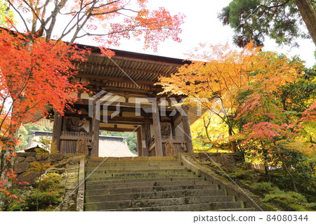 江東三山（天台宗）西明寺/重要文化遺產二天門[滋賀縣高良町] 84080344
