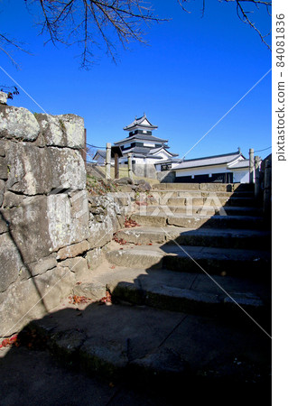 Autumn Komine Castle (Shirakawa City, Fukushima Prefecture) 84081836