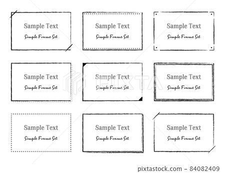 Simple and easy-to-use square frame 3 84082409