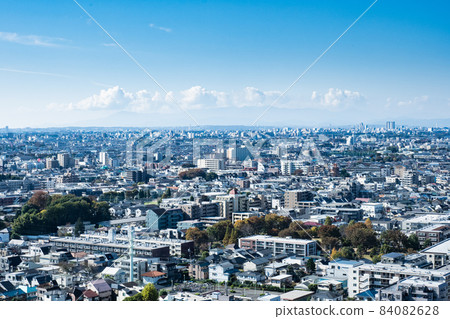 View from the observatory of Nerima Ward Office, southwest side 84082628