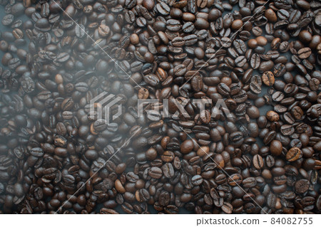 咖啡豆鳥瞰圖 84082755