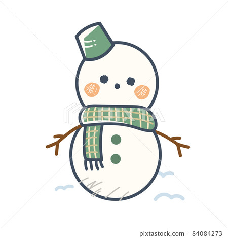 綠色雪人 84084273