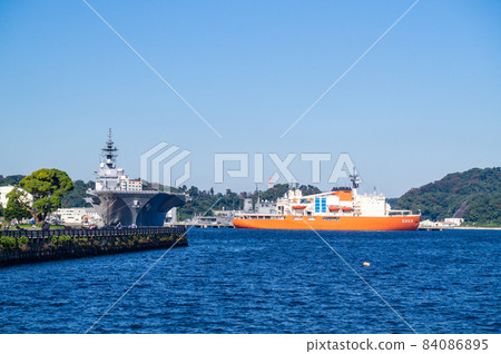 Port in Yokosuka City, Kanagawa Prefecture 84086895