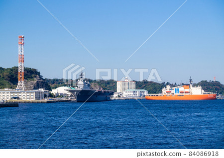 Port in Yokosuka City, Kanagawa Prefecture 84086918