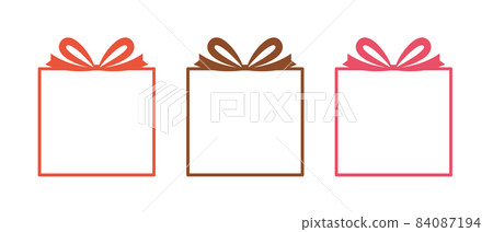 禮物,禮物,禮物盒框架例證設置情人節母親節生日 禮物,禮物,禮物盒框架例證設置情人節母親節生日 84087194