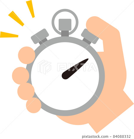 拿著秒錶的手 84088332