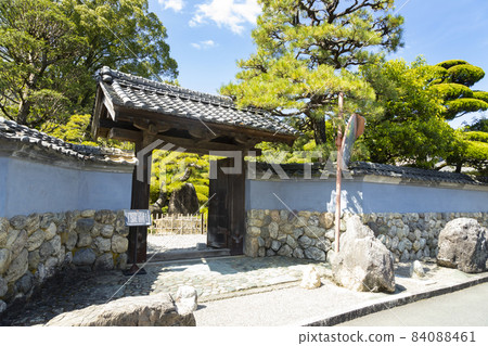 Townscape of Yokaichi / Gokoku district, Honhoga family residence, garden 84088461