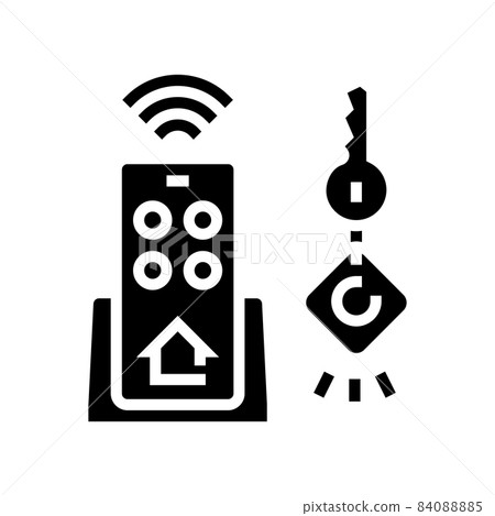 key finder glyph icon vector illustration key finder glyph icon vector illustration 84088885