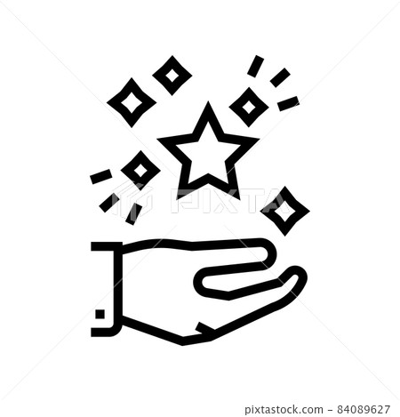 success achievement line icon vector illustration success achievement line icon vector illustration 84089627