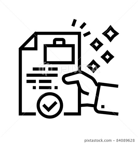 business solution line icon vector illustration business solution line icon vector illustration 84089628