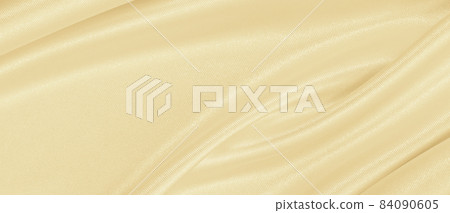 Smooth elegant golden silk or satin luxury cloth texture as wedding background. Luxurious background design. In Sepia toned. Retro style Smooth elegant golden silk or satin luxury cloth texture as wedding background. Luxurious background design. In Sepia toned. Retro style 84090605