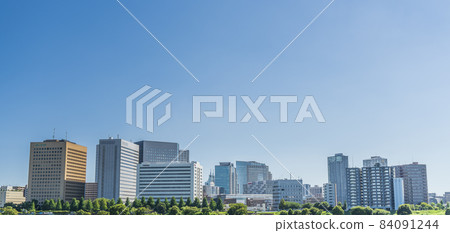 Buildings in front of Kawasaki Station [Kanagawa Prefecture, Kawasaki City, Saiwai Ward] 84091244
