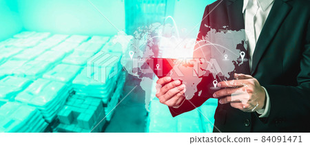 Smart warehouse management system with innovative internet of things technology Smart warehouse management system with innovative internet of things technology 84091471