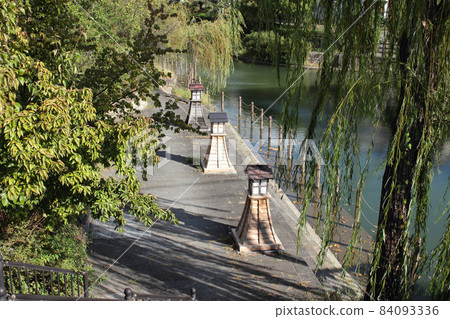 京都伏見京橋附近的風景 84093336