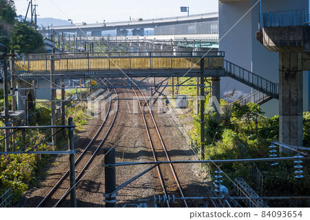 Hokuriku Main Line and Hokuriku Expressway Elevated 84093654