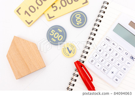 Money and house 84094063