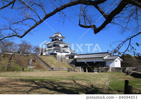 Autumn Komine Castle (Shirakawa City, Fukushima Prefecture) 84094851
