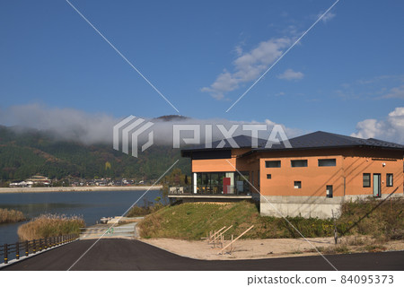 Genbudo Museum Shop overlooking the Maruyama River and Mt. Kuruhi Genbudo Museum Shop overlooking the Maruyama River and Mt. Kuruhi 84095373