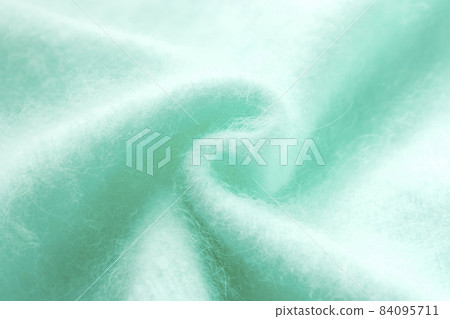 Pastel green fluffy angora knit texture green pattern Pastel green fluffy angora knit texture green pattern 84095711