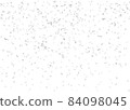 白色背景上的銀色紙屑 84098045