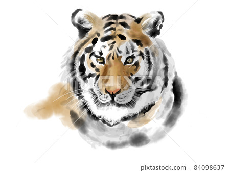 手繪老虎01 84098637