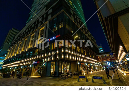 Tokyo Nihonbashi Muromachi cityscape Coredo Muromachi night view 84100824