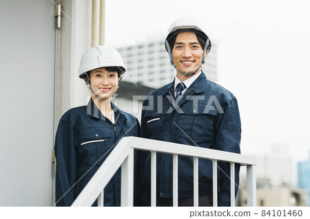 年輕建築管理工程師畫像 拍攝合作：WEEK Shibadaimon (Sun Frontier Fudousan) 84101460