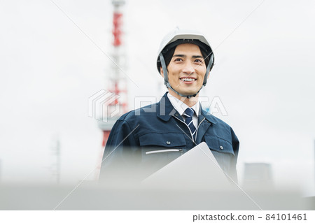 年輕建築管理工程師畫像 拍攝合作：WEEK Shibadaimon (Sun Frontier Fudousan) 84101461